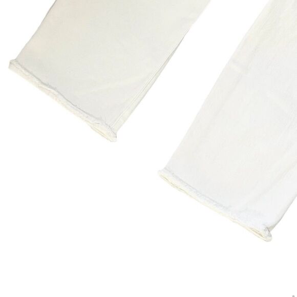 DL1961 Mara Straight Mid-Rise Instasculpt Ankle Jeans White Size 14/32 - Picture 8 of 15